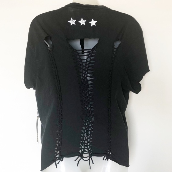 Lynyrd Skynyrd Whiskey Rock A Roller x ICONS Vintage Destroyed Band Tee - Picture 3 of 9